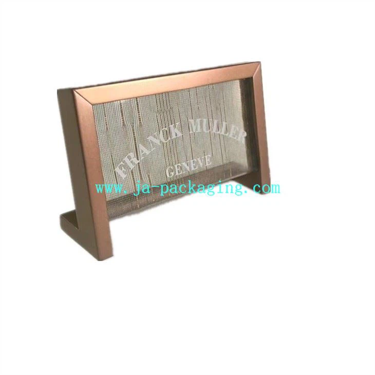 Brass Metal LOGO Plate For Watch Display