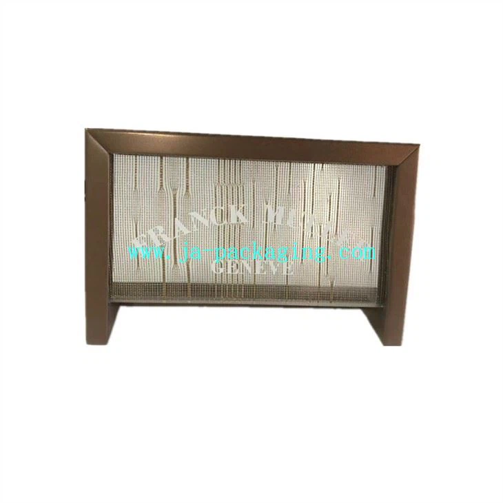 Brass Metal LOGO Plate For Watch Display